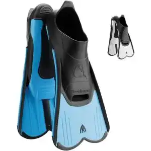 Cressi Schwimmflossen kurz für Tauchen und Schnorcheln, Größe 43/44 EU