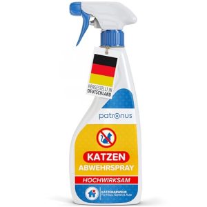 Katzen-Fernhaltespray Patronus gegen Urinieren und Kratzen 500ml