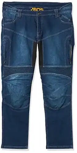 Motorradjeans Bosmoto Herren Motorradhose Denim mit Protektoren