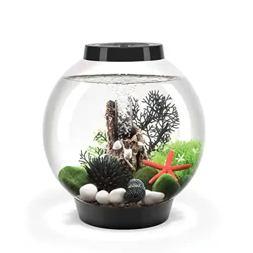 Rundes Aquarium Biorb Classic 15 LED, 15 L, Schwarz