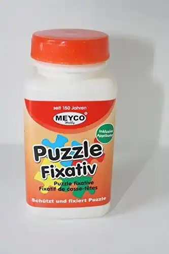 Meyco Hobby Puzzlekleber Fixativ 120 ml zum Fixieren von Puzzles