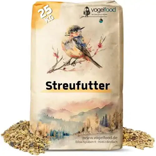 Vogelfutter Samore 25 kg für Wildvögel als Streufutter