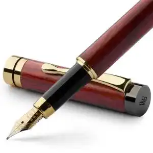 Kolbenfüller Wordsworth & Black Füllfederhalter Set aus Bambusholz