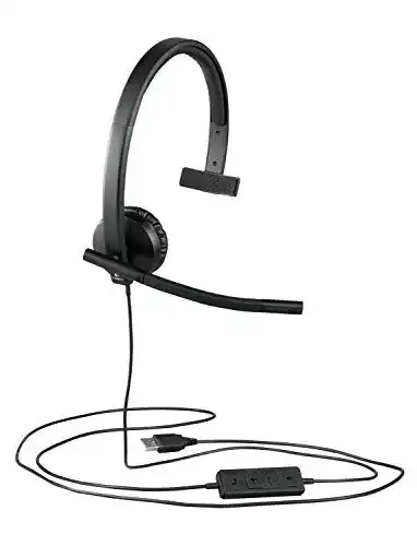 Logitech H570e Mono-Headset mit Mikrofon für geschäftliche Kommunikation
