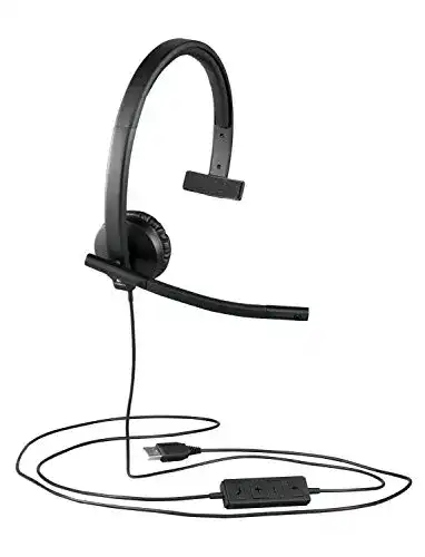 Logitech H570e Mono-Headset mit Mikrofon für geschäftliche Kommunikation
