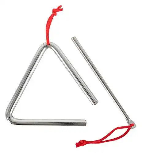 Triangel Classic Cantabile mit Schlägel – Stahl-Triangle für Kinder