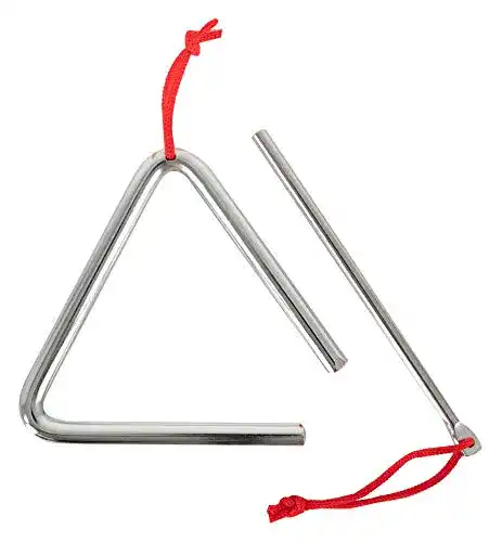 Triangel Classic Cantabile mit Schlägel – Stahl-Triangle für Kinder