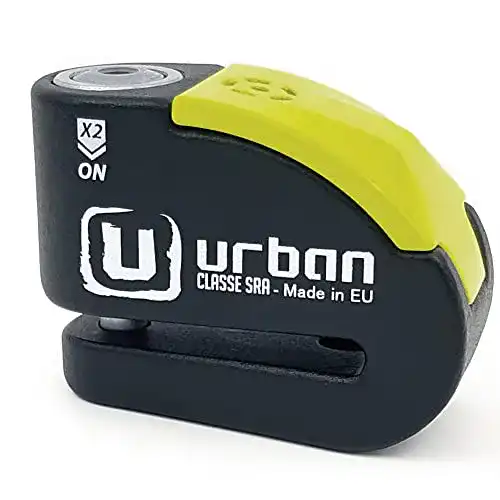 Motorradschloss mit Alarm Urban UR10 Bremsscheibenschloss