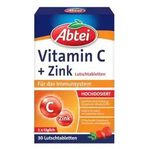 Vitamin C Lutschtabletten mit Zink von Abtei