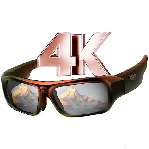 Videobrille Chujianxi mit 4K Mini Kamera für Outdoor und Reisen