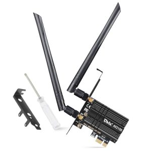WLAN-Karte Ubit mit Intel Dreiband und bis zu 5400 Mbit/s
