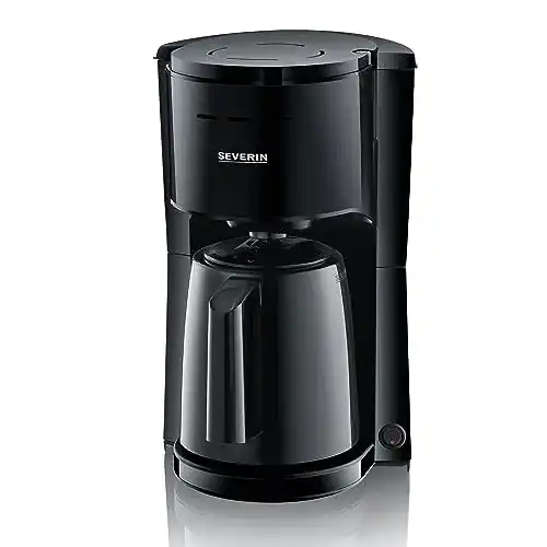Severin Kaffeemaschine mit Thermokanne für 8 Tassen