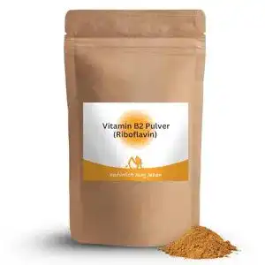 Riboflavin Vitamin B2 Pulver 30 g – Hochwertige Nahrungsergänzung