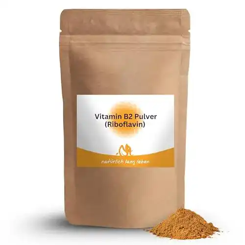 Riboflavin Vitamin B2 Pulver 30 g – Hochwertige Nahrungsergänzung