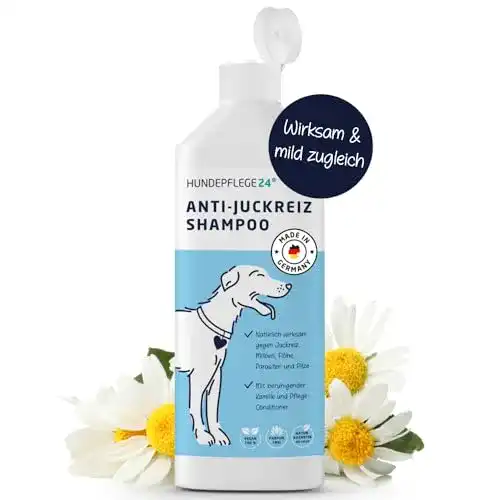 Flohshampoo für Hunde Natürliches Hundeshampoo gegen Juckreiz