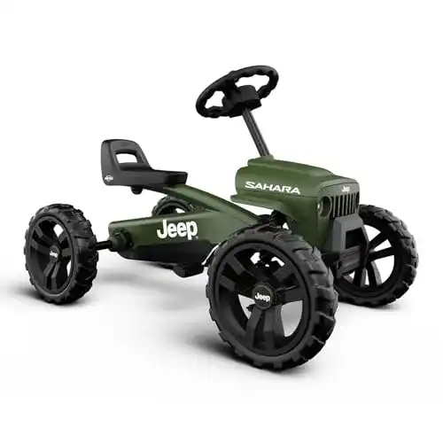 Berg Pedal-Gokart Buzzy Jeep Sahara für Kinder von 2-5 Jahren