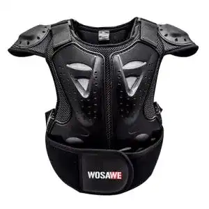 Brustpanzer für Kinder – WOSAWE Motorradjacke mit Protektoren
