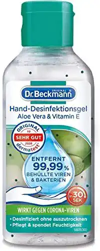 Desinfektionsgel Dr. Beckmann mit Aloe Vera und Vitamin E