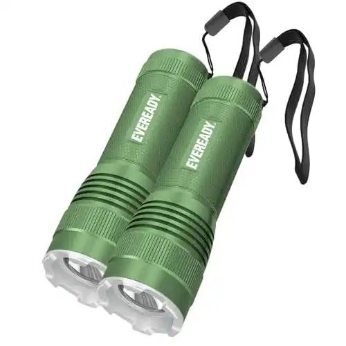 Taktische Taschenlampe Eveready mit 300 Lumen und IPX4-Zertifizierung