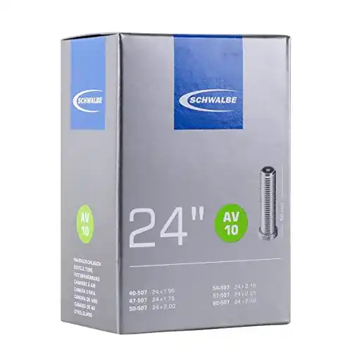 Fahrradschlauch Schwalbe AV10 40/62-507 EK AGV 40 mm, 24 Zoll