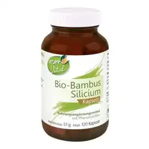 Silizium Kapseln aus Bio-Bambus von Kopp Vital – 51 g