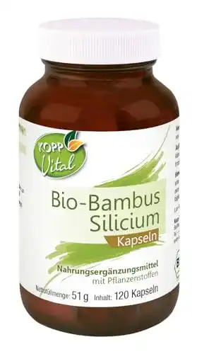 Silizium Kapseln aus Bio-Bambus von Kopp Vital – 51 g