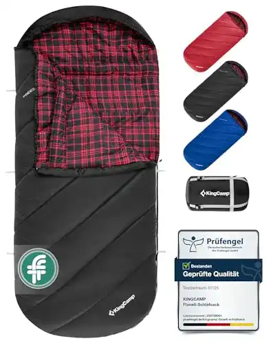 Deckenschlafsack für den Winter von KingCamp Übergröße für Erwachsene