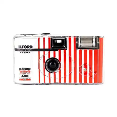 Einwegkamera Ilford XP2 mit Blitz für 24 Aufnahmen
