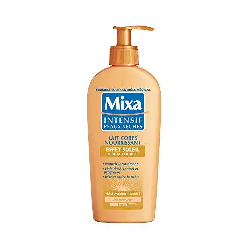 Mixa Bodylotion für intensive Pflege trockener Haut mit Sonneneffekt