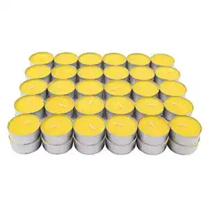 Anti-Mücken-Kerze Hansel Home 60 Teelichter mit Citronella-Duft