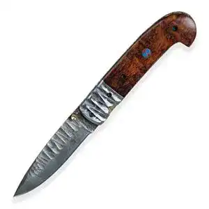 Damast-Taschenmesser Dellinger SISSO Sentinell mit 9,5 cm Klinge
