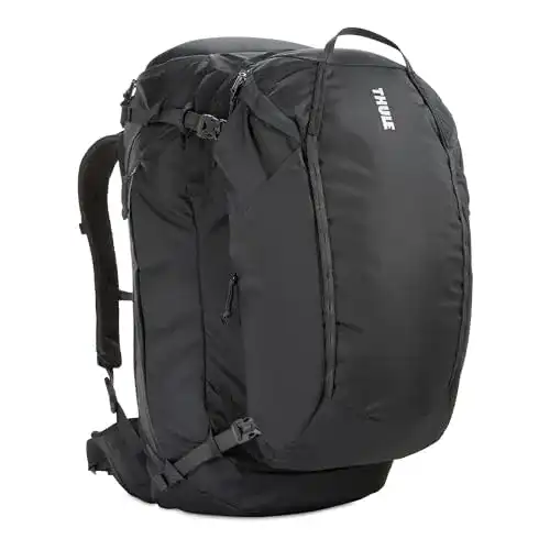 Thule Rucksack 70 Liter Unisex in Schwarz mit SafeZone-Fach