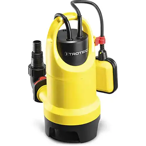 Trotec Tauchpumpe TWP 7536 E für Schmutzwasser mit Trockenlaufschutz