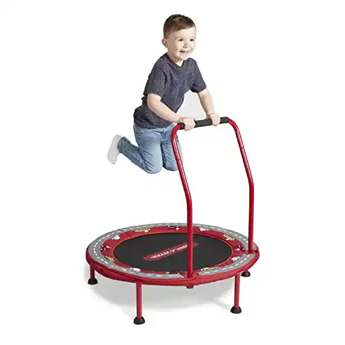Indoor Kindertrampolin Radio Flyer 2-in-1 für Kleinkinder