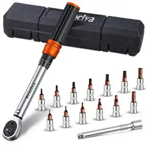Drehmomentschlüssel 2-25 Nm von Preciva mit 1/4″ Antrieb