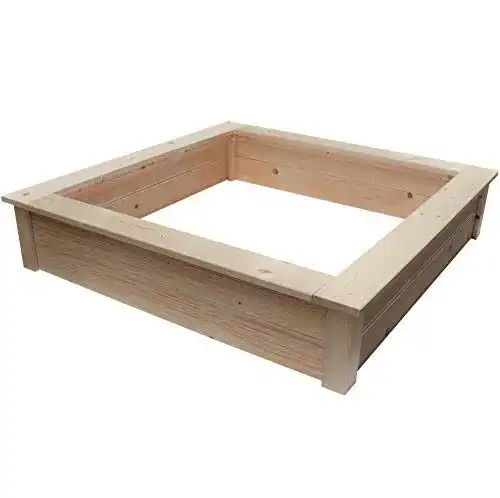 Sandkasten Clamaro Beach aus Holz 190 x 190 cm stabil