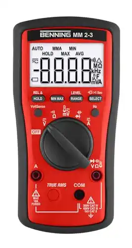 Benning MM 2-3 True-RMS Digital-Multimeter (044693)