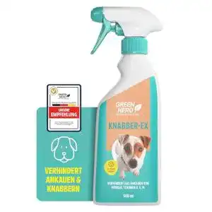 Fernhaltespray für Hunde und Katzen Green Hero Knabber-EX 500 ml