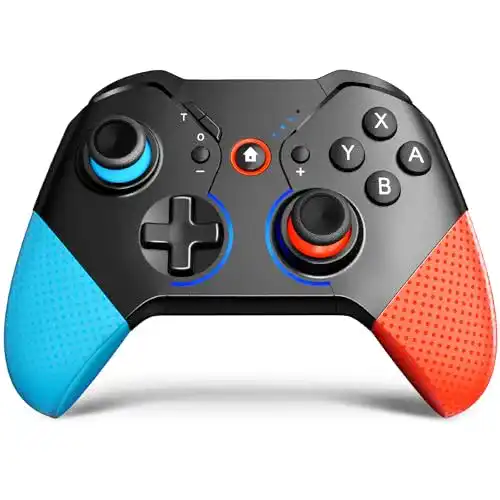 ISENPENK Switch Controller für Nintendo Switch, kabellos, ergonomisch