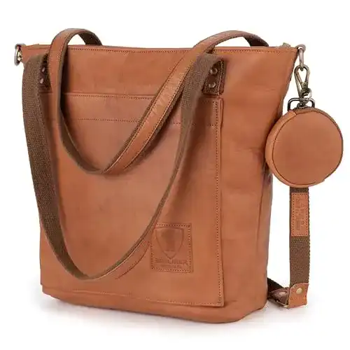 Umhängetasche Damen Vintage Schultertasche Verona von Berliner Bags