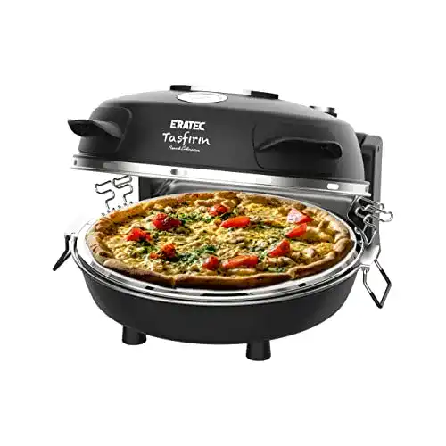 Pizzaofen Eratec Set-PM-27 mit Temperatur bis 400°C