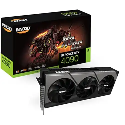 GeForce RTX 4090 Inno3D NVIDIA Grafikkarte mit 24GB GDDR6X