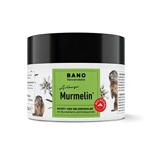 Murmeltiersalbe Bano Arlberger Murmelin Sport und Gelenksalbe 200 ml