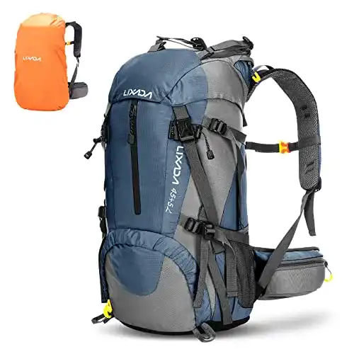 Lixada Trekkingrucksack 50 Liter für Outdoor-Aktivitäten