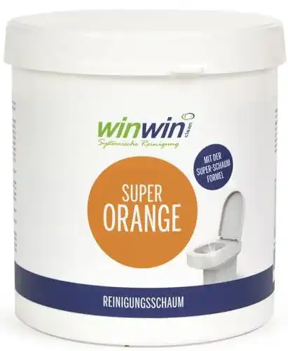 WC-Schaum Winwinclean Super Orange 1KG – Reinigungsschaum für Sanitärbereich
