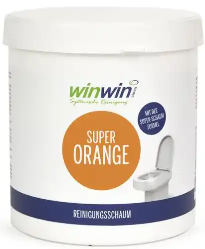WC-Schaum Winwinclean Super Orange 1KG – Reinigungsschaum für Sanitärbereich