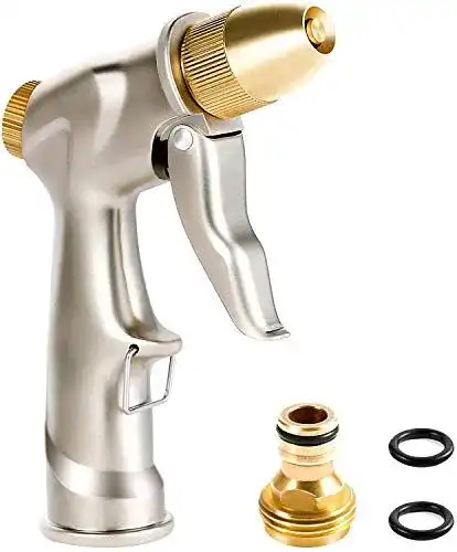 Gartenschlauch-Pistole aus Metall für Gartenbewässerung und Autowaschanlage