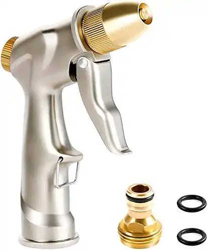 Gartenschlauch-Pistole aus Metall für Gartenbewässerung und Autowaschanlage