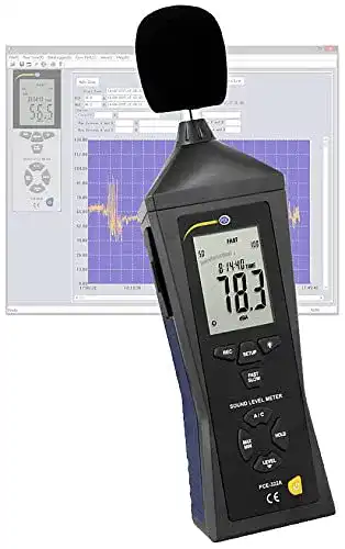 Schallpegelmessgerät PCE Instruments PCE-322A mit USB-Schnittstelle