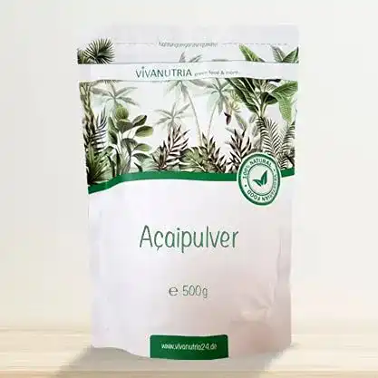VivaNutria Acai Pulver 500g – Natürliches Smoothie Pulver